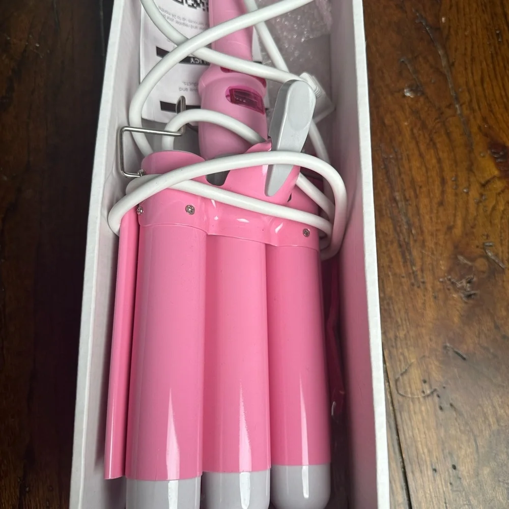 3 Barrel Curling Iron Hair Three Barrels Hair Waver‎ - 1 inch Curler Wand